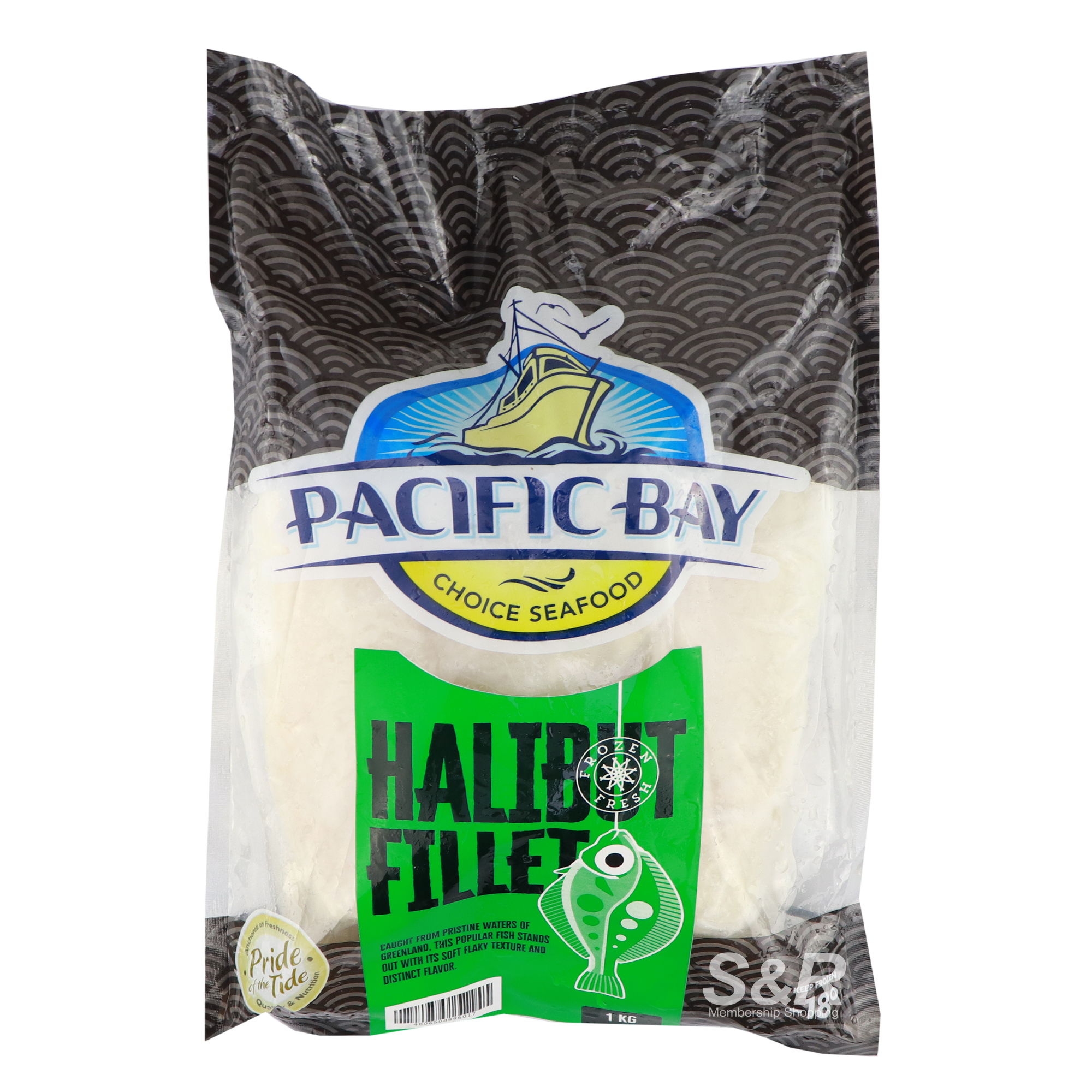 Pacific Bay Halibut Fillet 1kg Pacific Bay Halibut Fillet 1kg